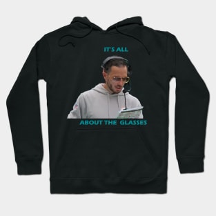 Its all about the glasses Fins up T Shirt Hoodie